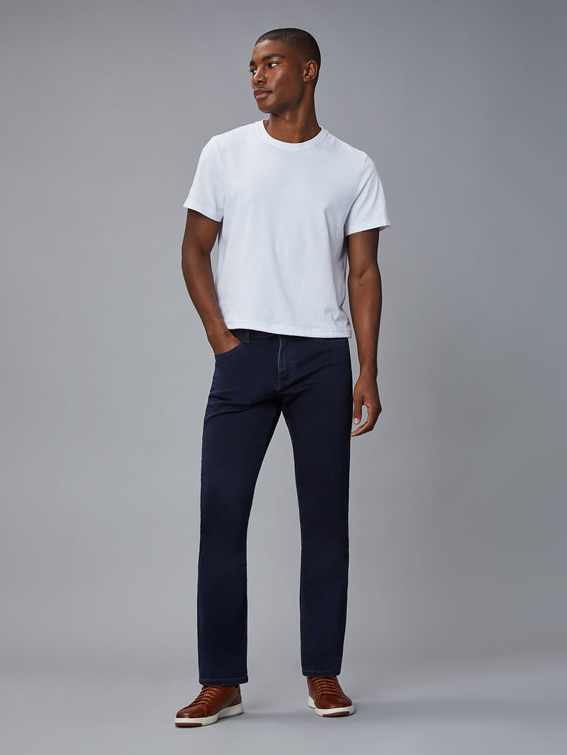 Russell Slim Straight | Social (Dark Indigo)