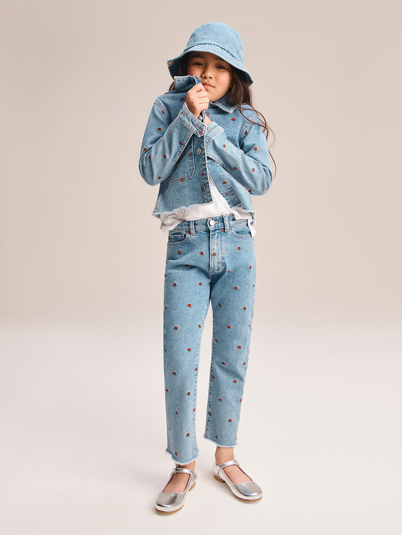 Emie Straight High Rise | Indigo Rose